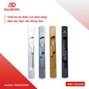 Chốt âm đa điểm (có bánh răng)- DACA04